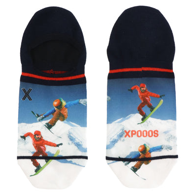 Ice Boarding heren invisible Footies - XPOOOS