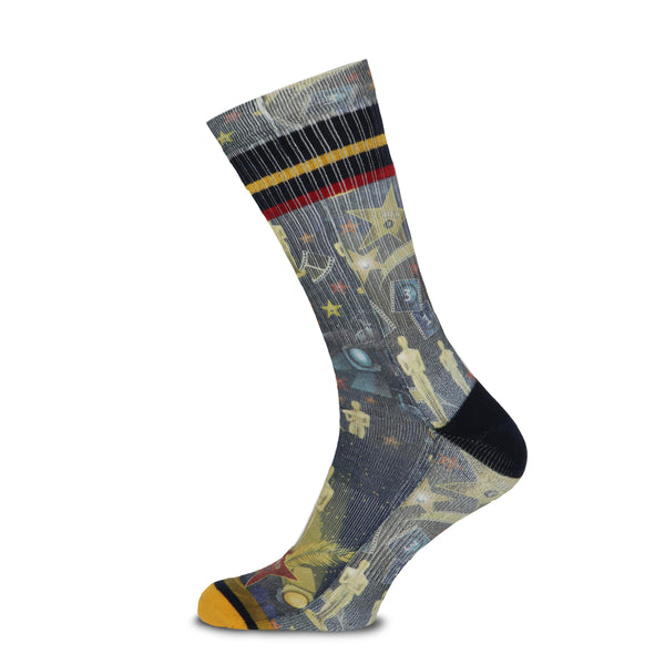Xpooos x ADNF Oscar men's socks