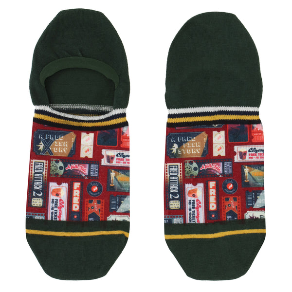 Xpooos x ADNF Cinema Tickets Mens Footies