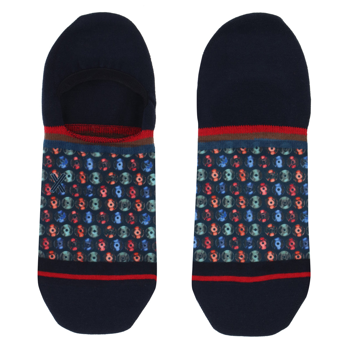 XPOOOS x AFNF Record Collection footies pour hommes