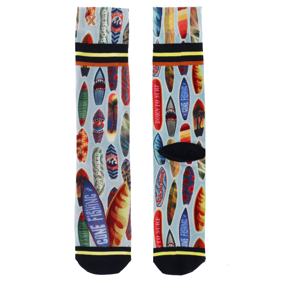 Xpooos & ADNF Surfboards Bamboo men's socks