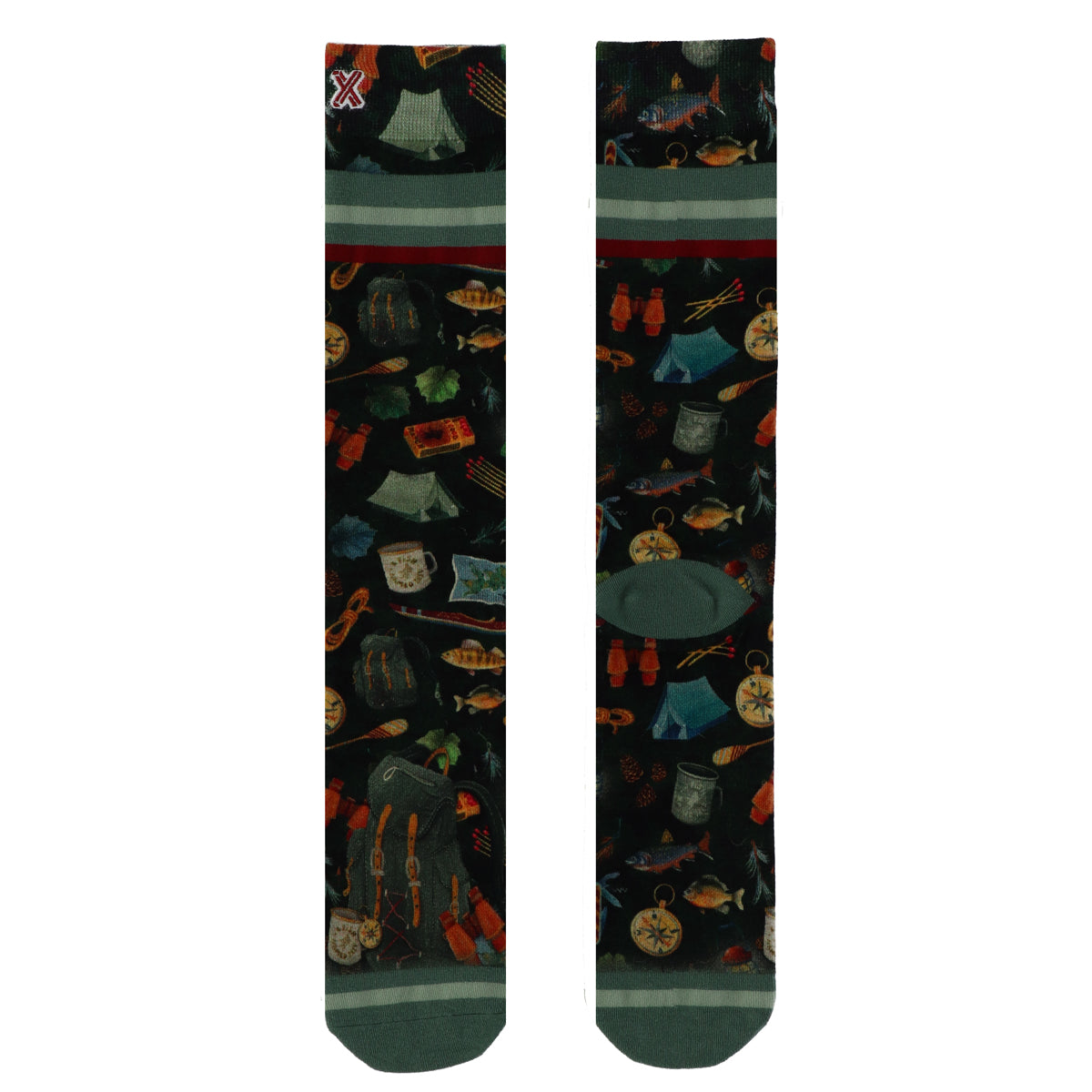 Xpooos & ADNF Outdoor Elements Bamboo men's socks