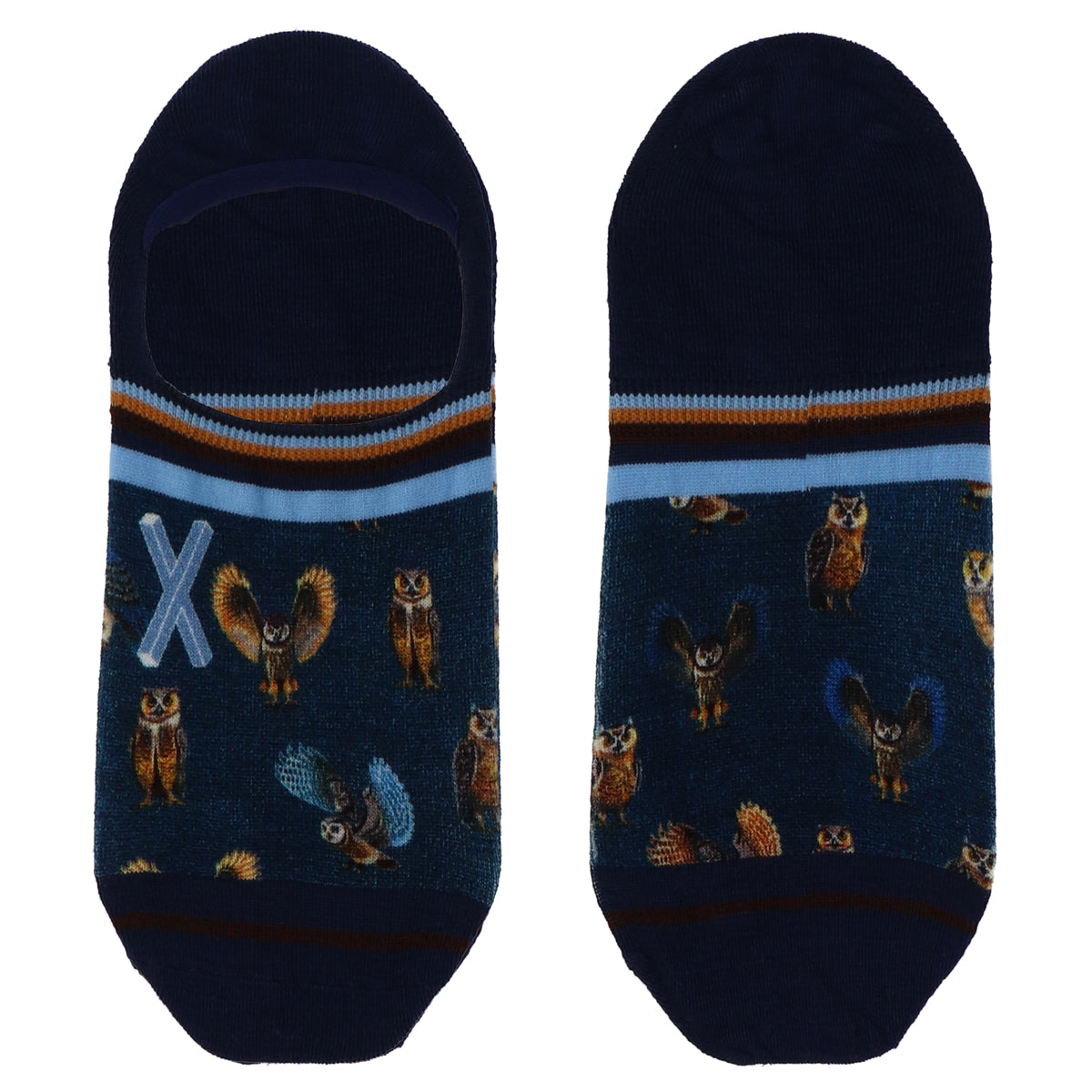 XPOOOS & AFNF Owls bamboe invisible heren footies