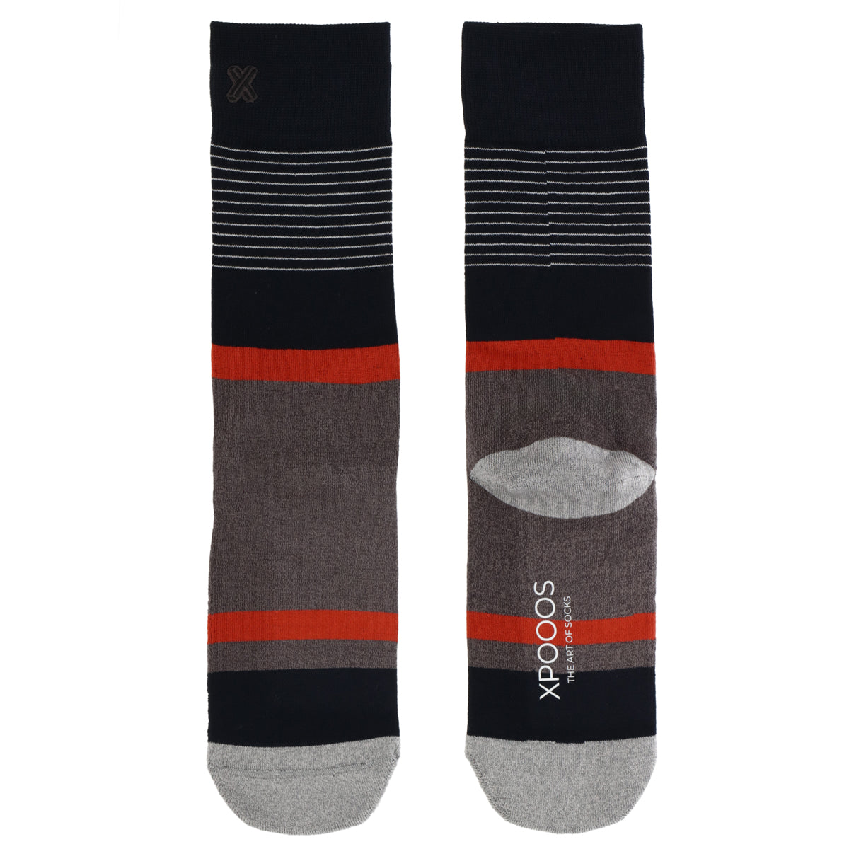 Hong Kong Bamboo Men's chaussettes Gray