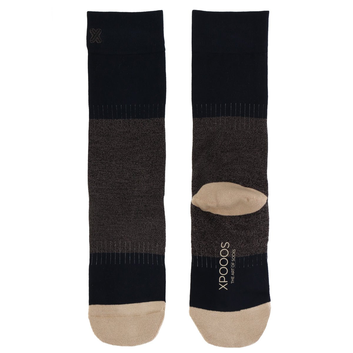 Chaussettes masculines en bambou Mumbai noir