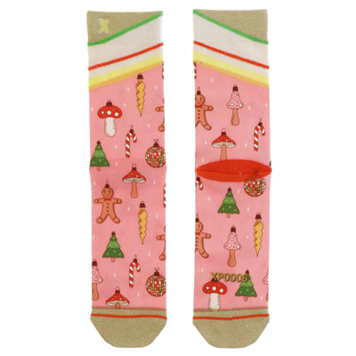 Xmas Ornaments ladies socks