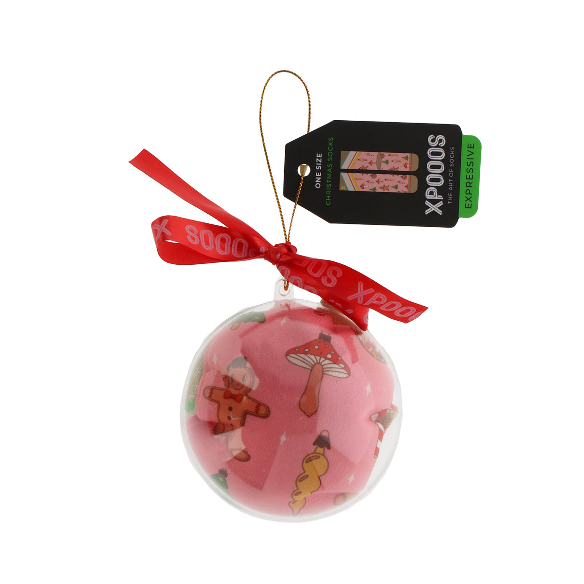 Kerst ornament XMAS Ornaments damessokken - XPOOOS