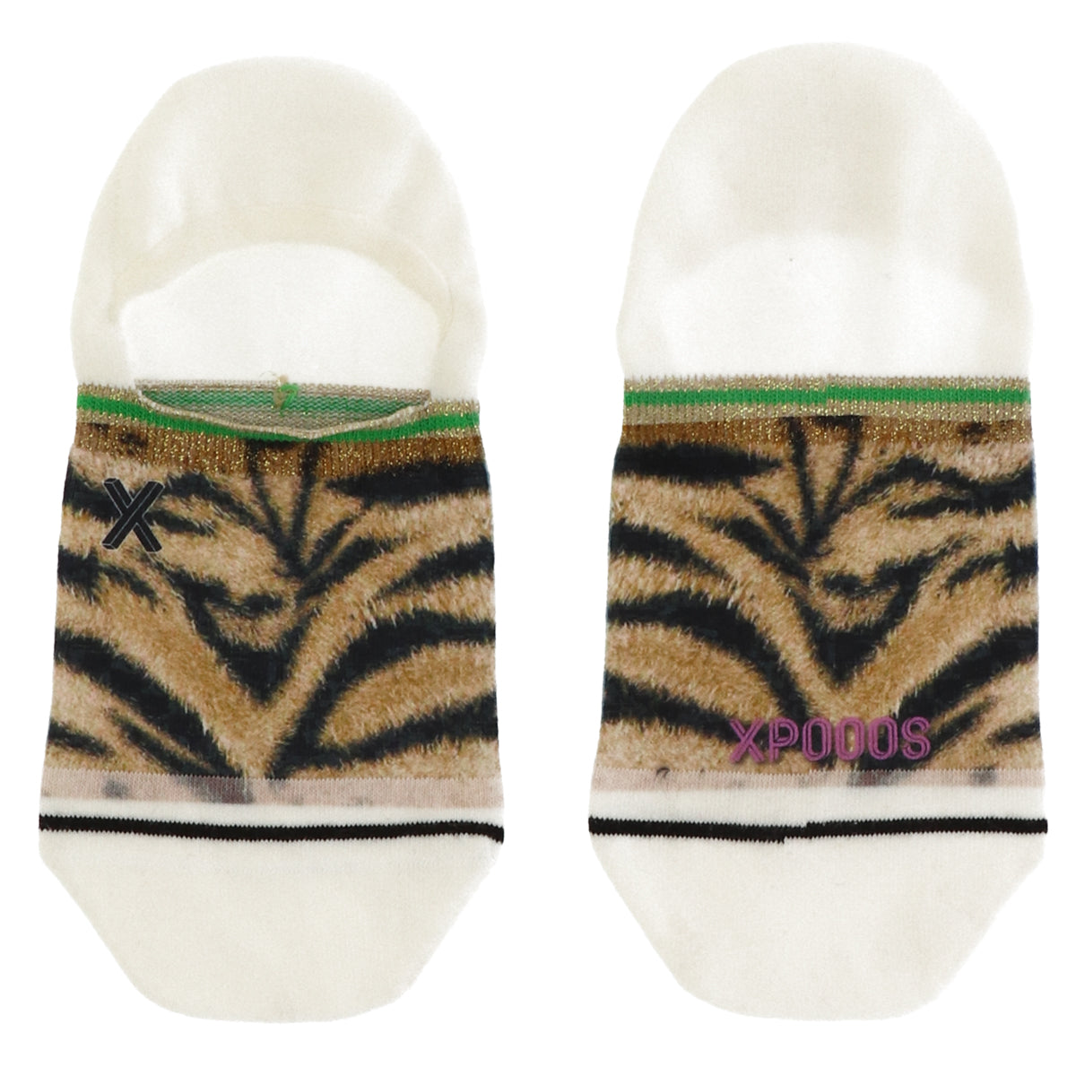 Tiger invisible dames footies