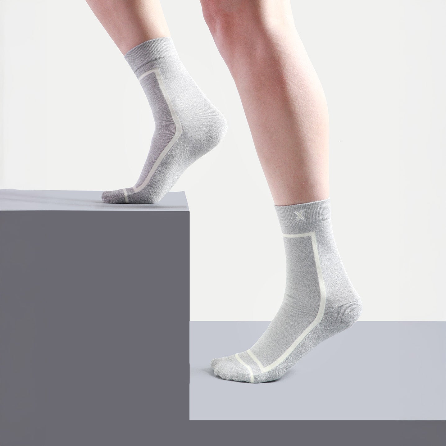 Bali Bamboo ladies' socks Light Gray