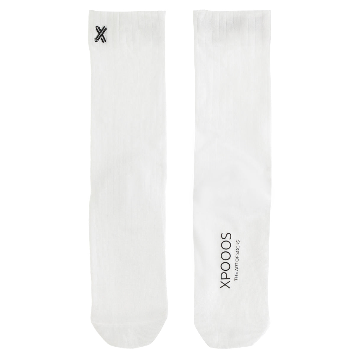 Den Bosch Bamboo Basic Unisex Socks White