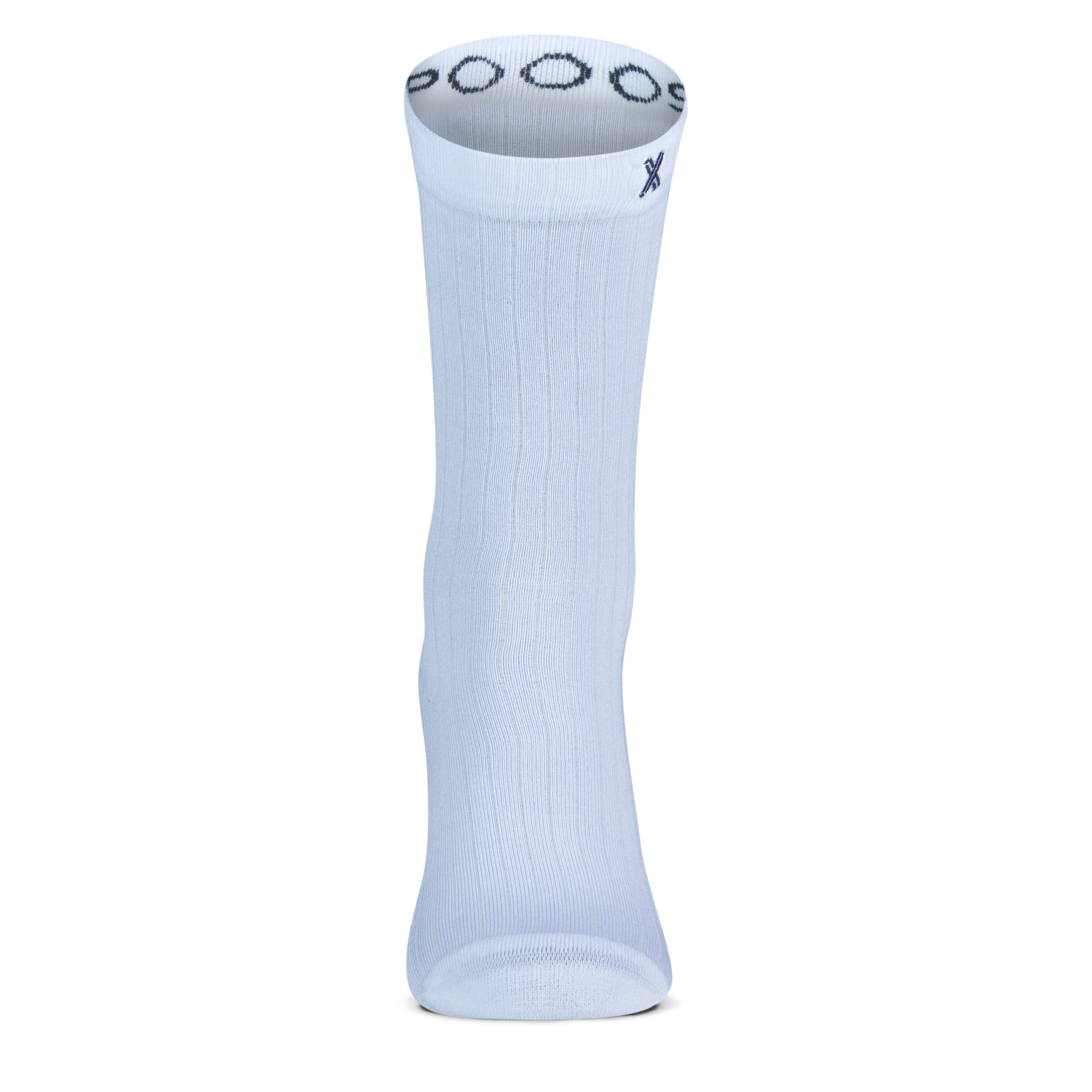 Den Bosch Basic unisex sokken White