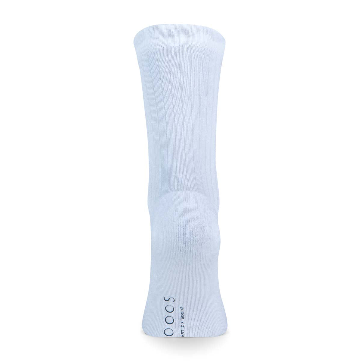 Den Bosch Basic unisex socks White