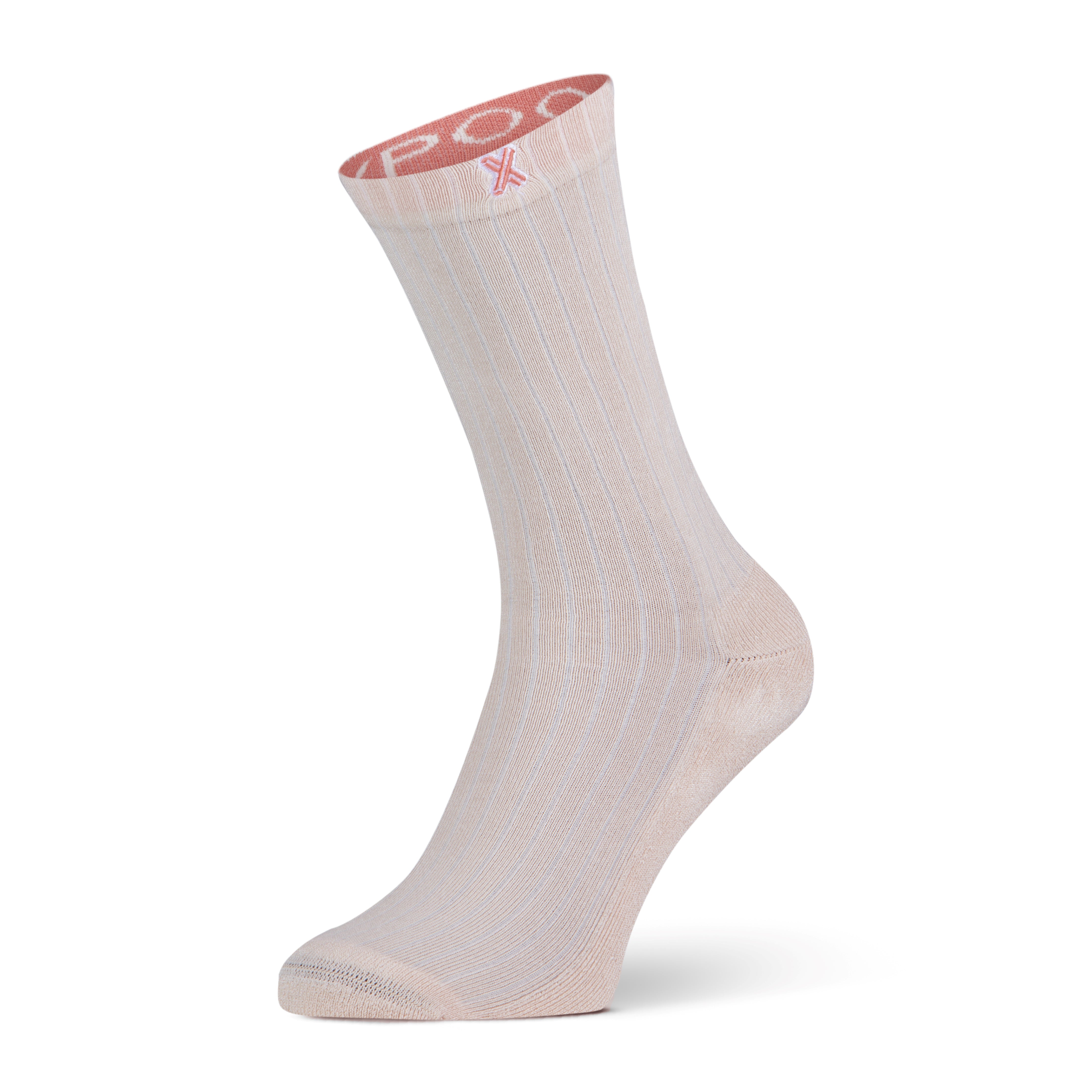 Den Bosch Basic unisex socks Light Rose