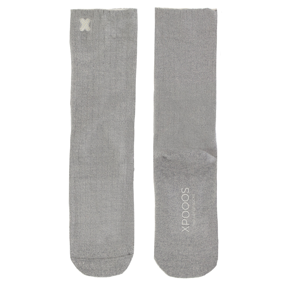 Den Bosch bamboe Basic unisex sokken Light Grey