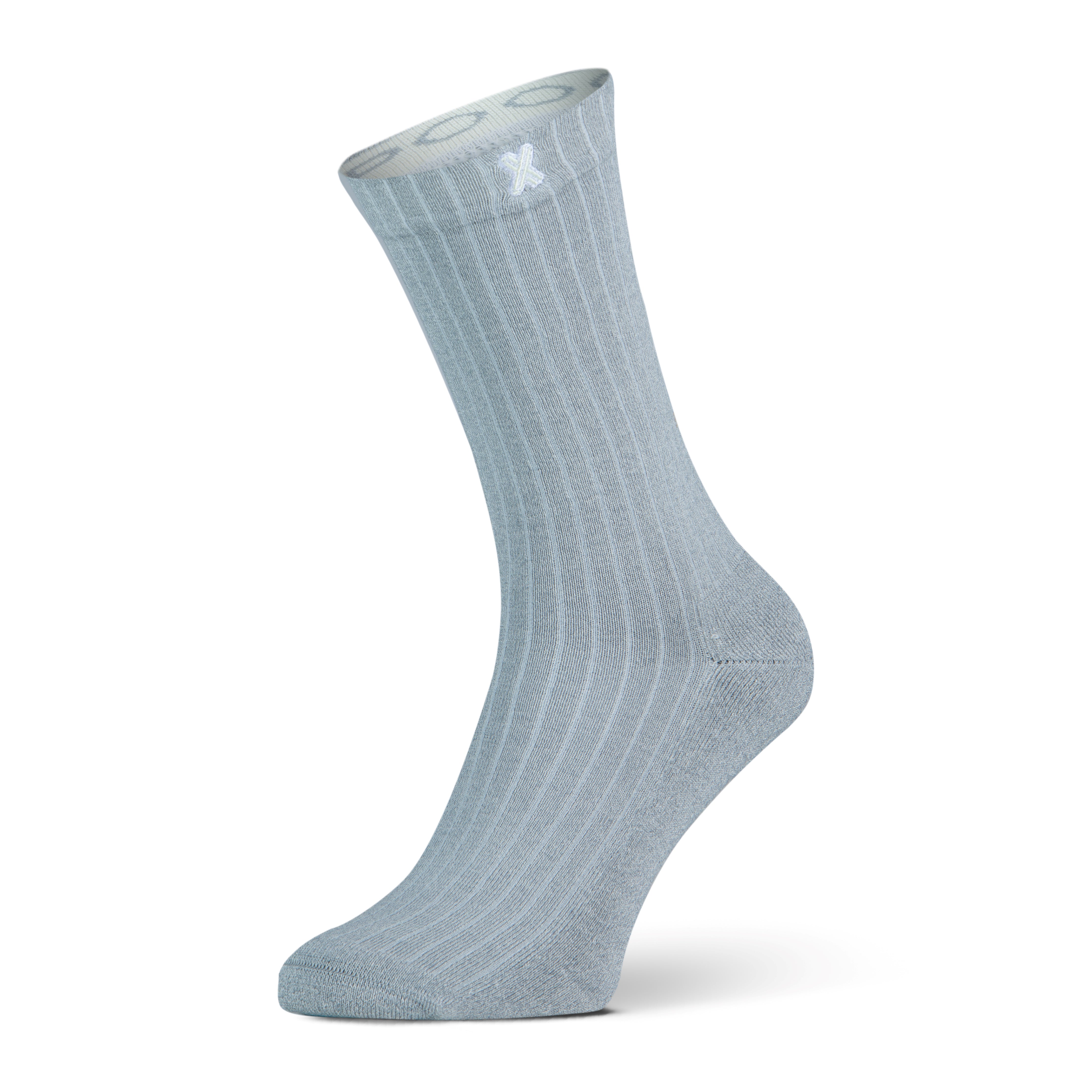 Den Bosch Basic unisex sokken Light Grey