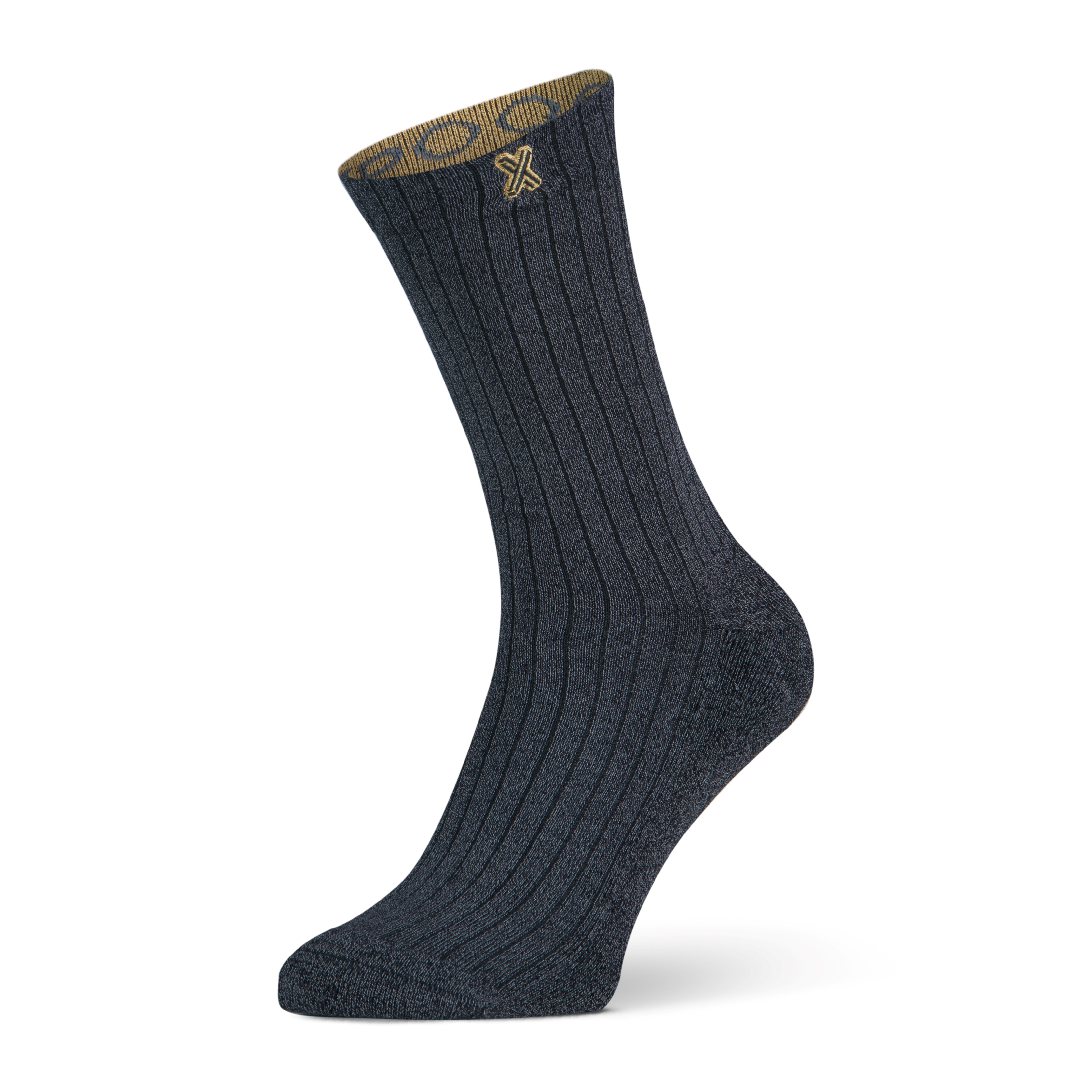 Den Bosch Basic unisex socks Anthracite